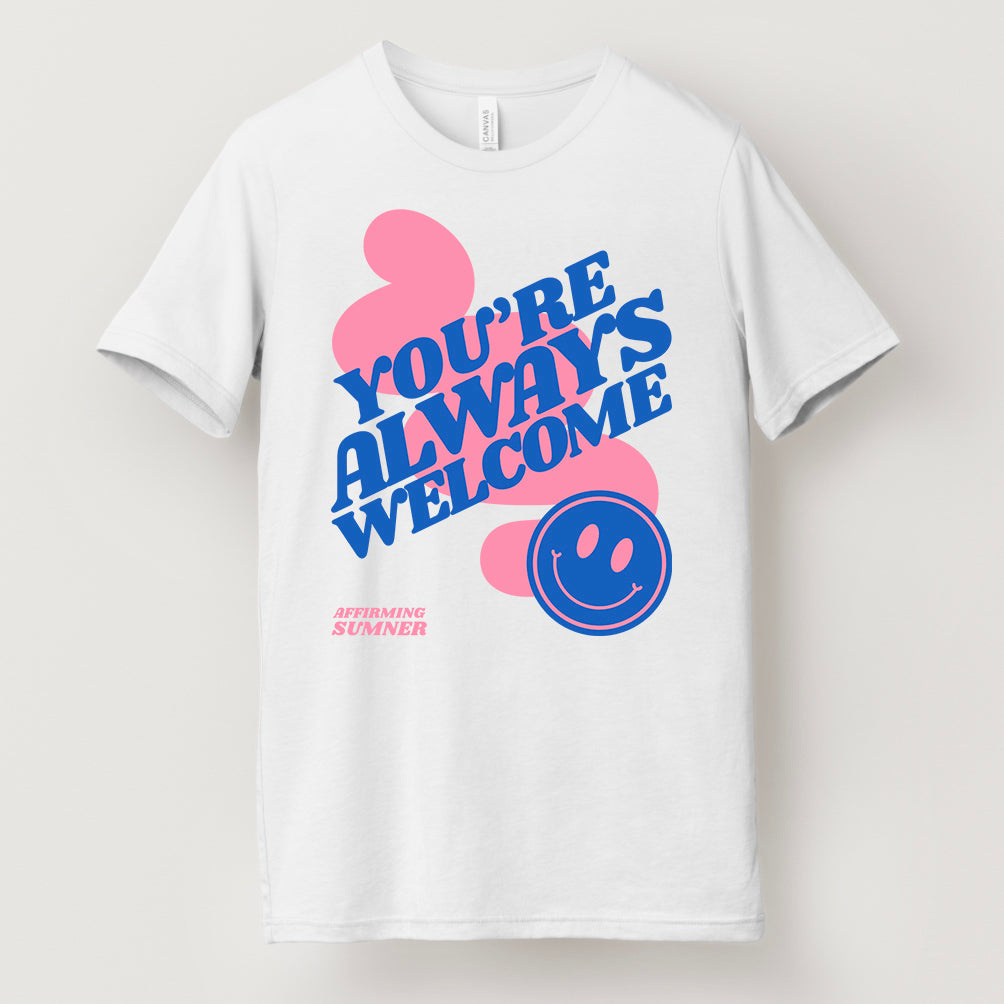 Affirming Sumner pride t-shirt from Fruity Farm